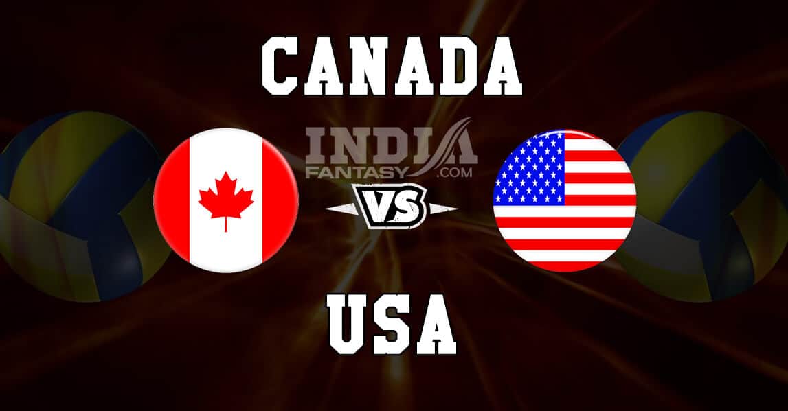 CAN vs USA Dream11 Match Prediction| Men’s Volleyball World Cup 2019| News, Fantasy Team.