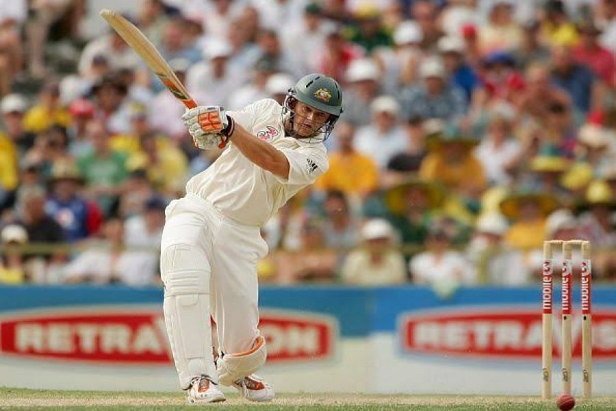 Most sixes in test 