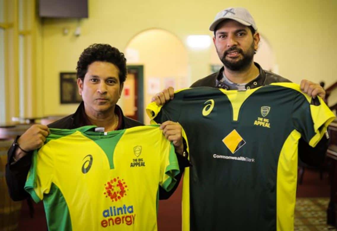 Watch: Aussie batsman reminds Indian icon Sachin Tendulkar of himself