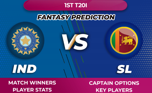 VIDEO: SL vs IND Dream11 India vs Sri Lanka 1st T20I Prediction Tips Captain Options Stats