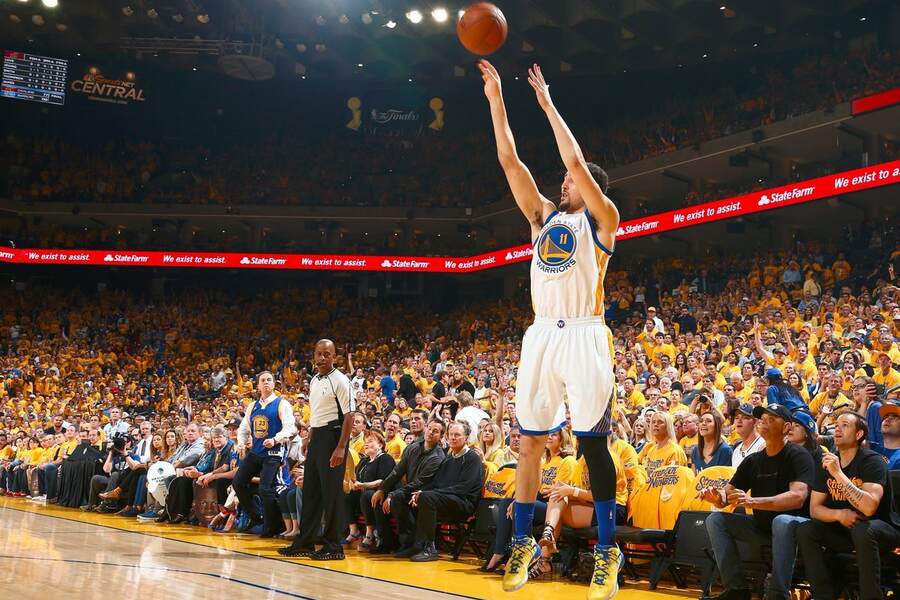 Klay Thompson GSW vs CLE Dream1