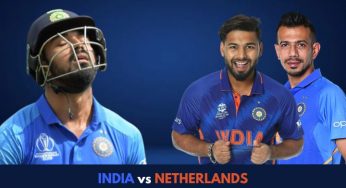 India vs Netherlands T20 World Cup: 3 Changes India can make for IND vs NED match