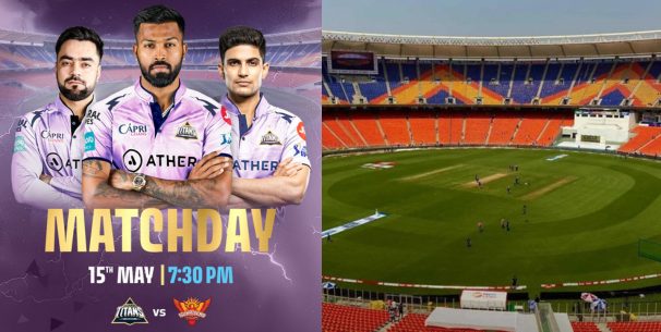 IPL records at Narendra Modi Stadium ahead of GT vs SRH Match no 62