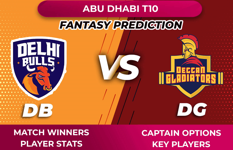 VIDEO: DB vs DG Dream11 Abu Dhabi T10 Prediction Tips Captain Options Player Stats