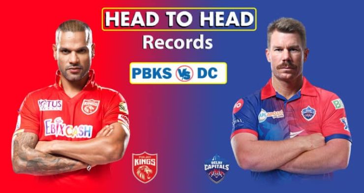 PBKS vs DC Head to Head IPL 2024