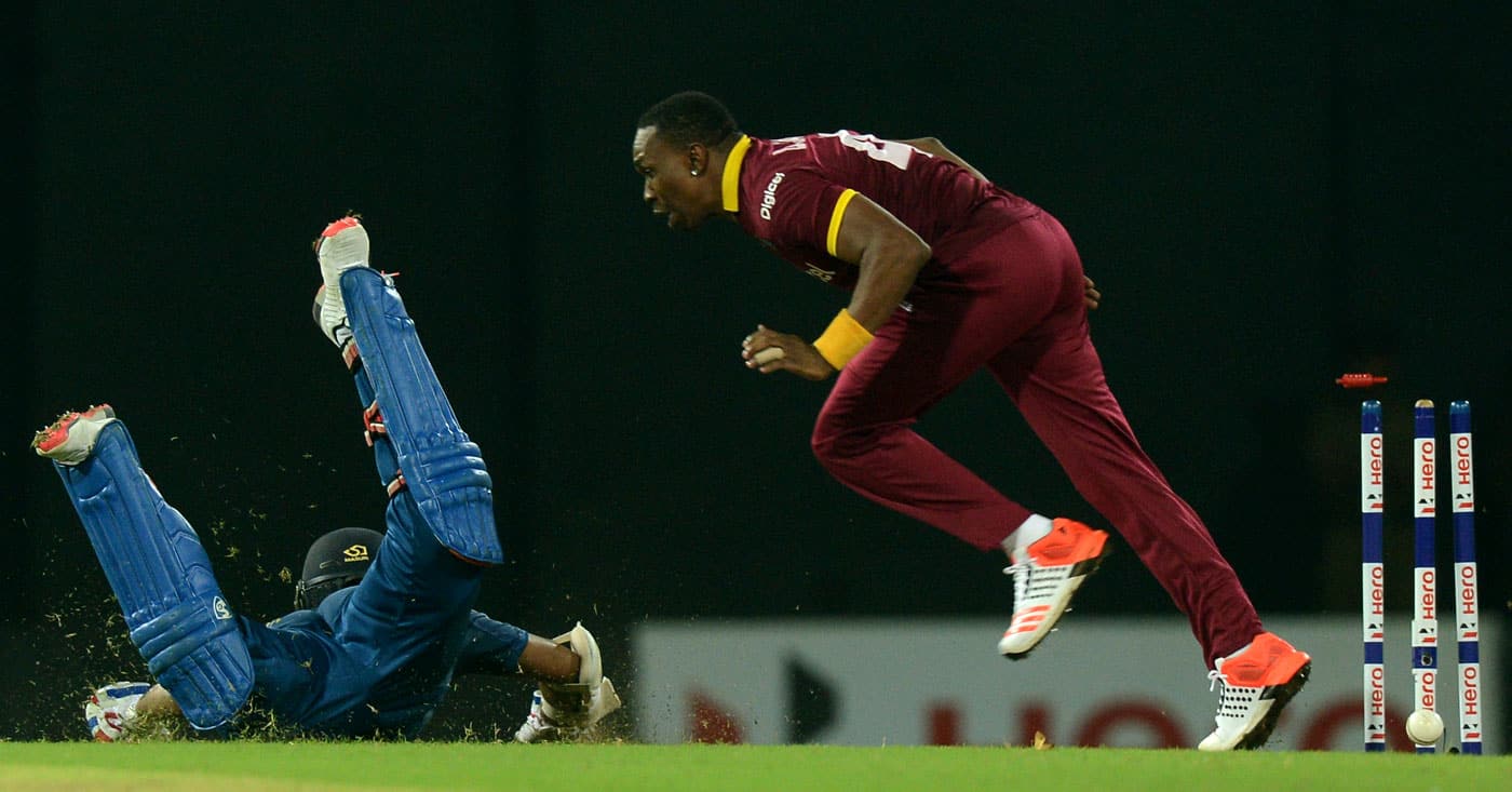 WI vs SL: Sensational direct hit from DJ Bravo rolls back the clock – WATCH