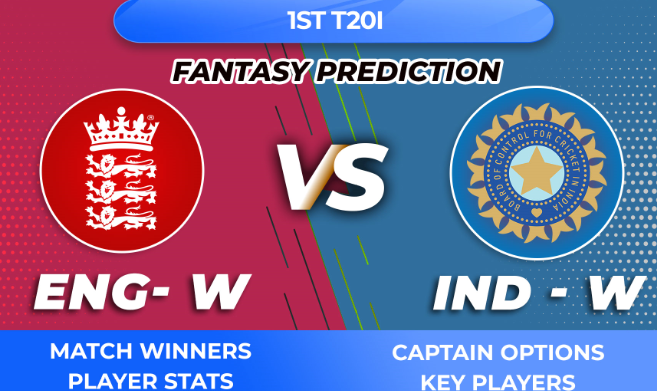 Video: EN W vs IN W Dream11 England Women vs India Women 1st T20I Prediction Tips Captain Options Stats