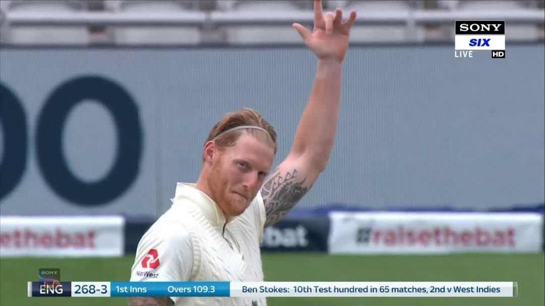Ben Stokes finger