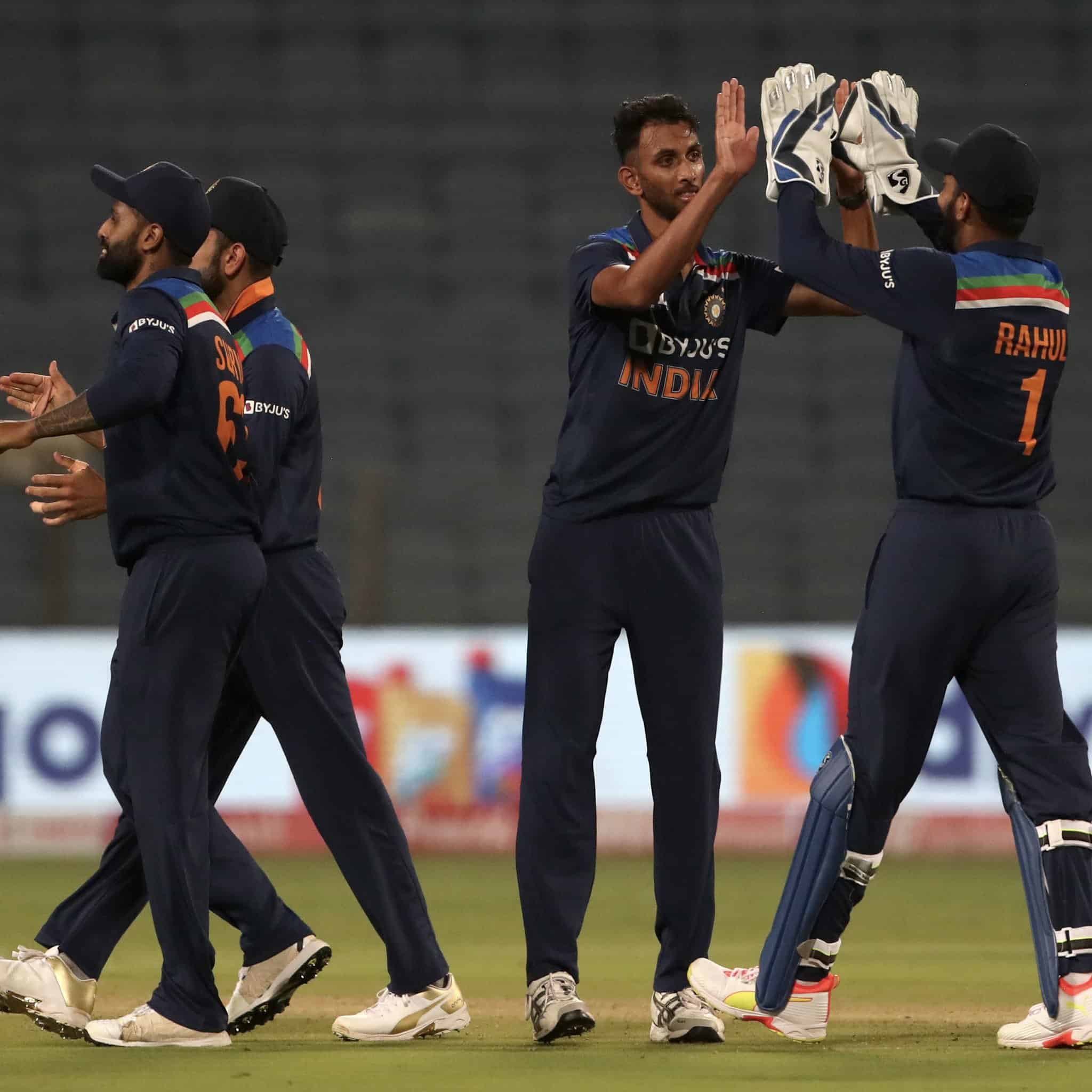 Prasidh Krishna Took Four Wickets