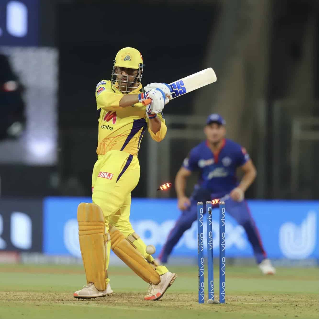 "Real Id Se Aao Rabada": Twitter Reaction After MS Dhoni Getting Bowled By Avesh Khan In CSK vs DC IPL 2021 match