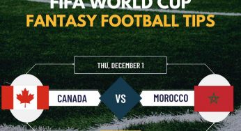 CAN vs MOR Dream11 Prediction FIFA World Cup Match, Starting XI, Canada vs Morocco Dream11 Team and Fantasy Football Tips