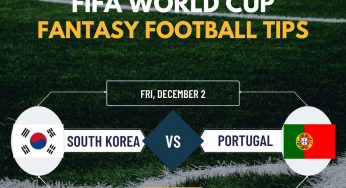 SOU vs POR Dream11 Prediction FIFA World Cup Match, Starting XI, South Korea vs Portugal Dream11 Team and Fantasy Football Tips