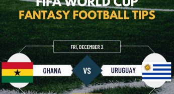 GHA vs URG Dream11 Prediction FIFA World Cup Match, Starting XI, Ghana vs Uruguay  Dream11 Team and Fantasy Football Tips