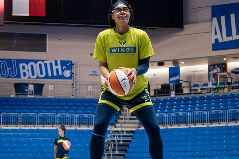 Allisha Gray practise DAL vs WAS Dream11