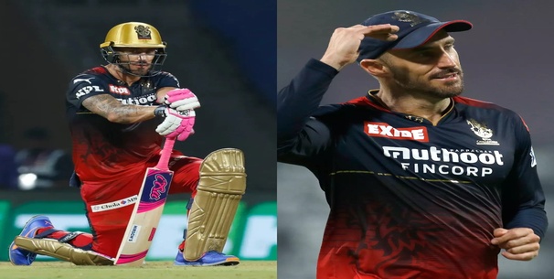 Faf du Plessis Not Playing RCB vs RR IPL 2023