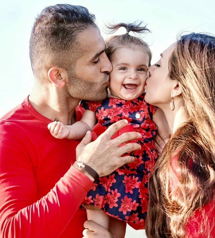 Fazel Atrachali wife and daughter