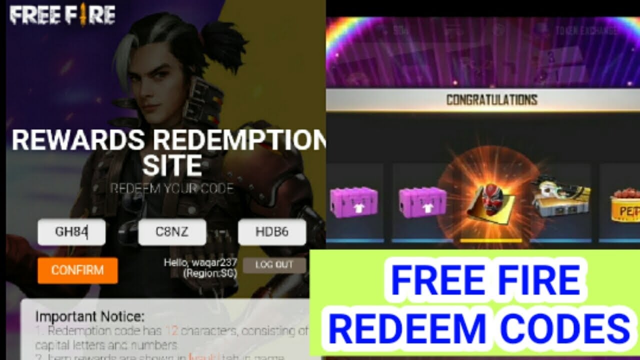 Free Fire Redeem Codes For 22 June, Unlock Cool Skins And Emotes