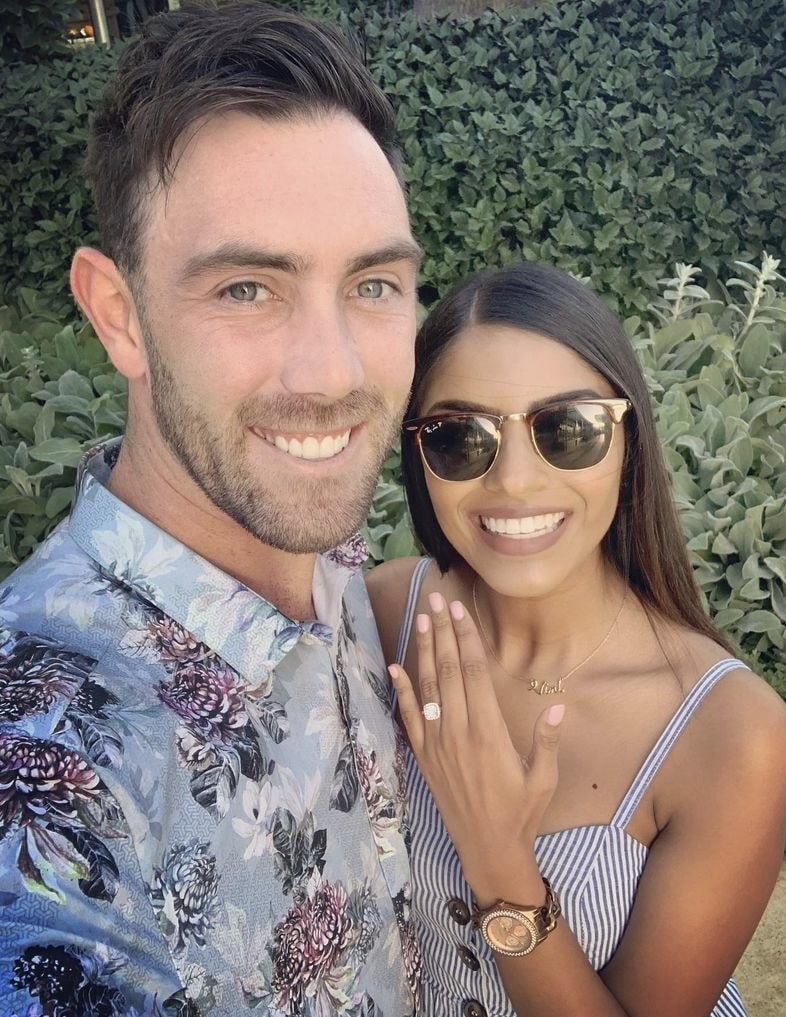 wife of Glenn Maxwell 
