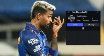 Hardik Pandya Deactivates His Instagram Account for a Brief Period After IPL Backlash