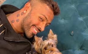 Hardik Pandya Paw Tattoo