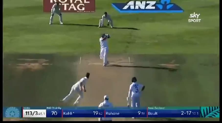 Watch : Virat Kohli’s struggle continues as Trent Boult bounces him out in 2nd innings of Wellington Test