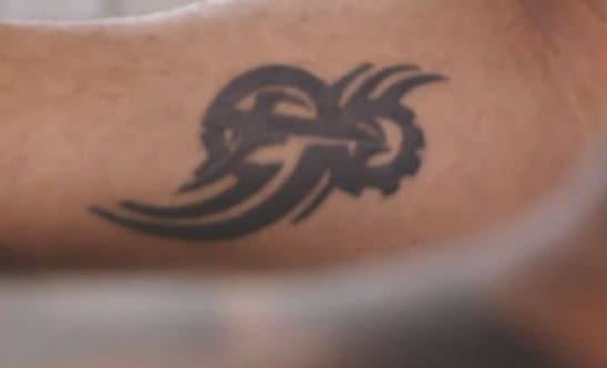 Virat tribal tattoo 
