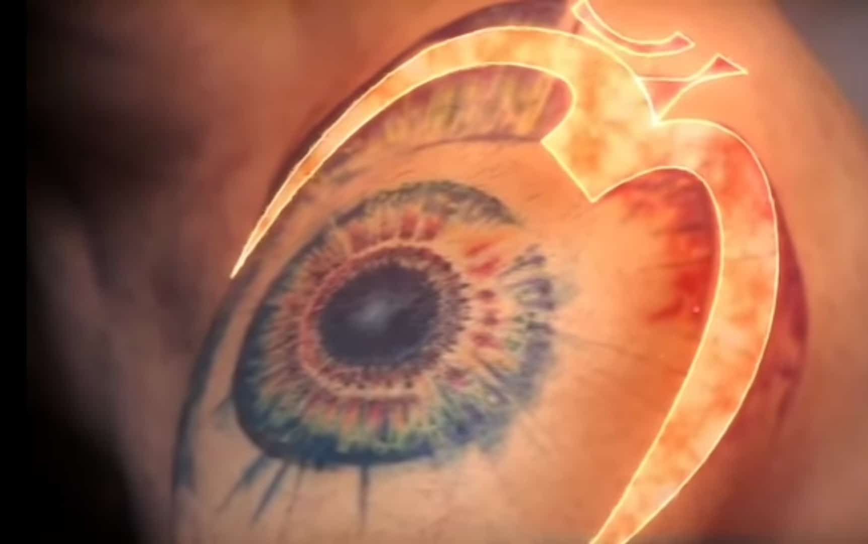Virat Om Tattoo 