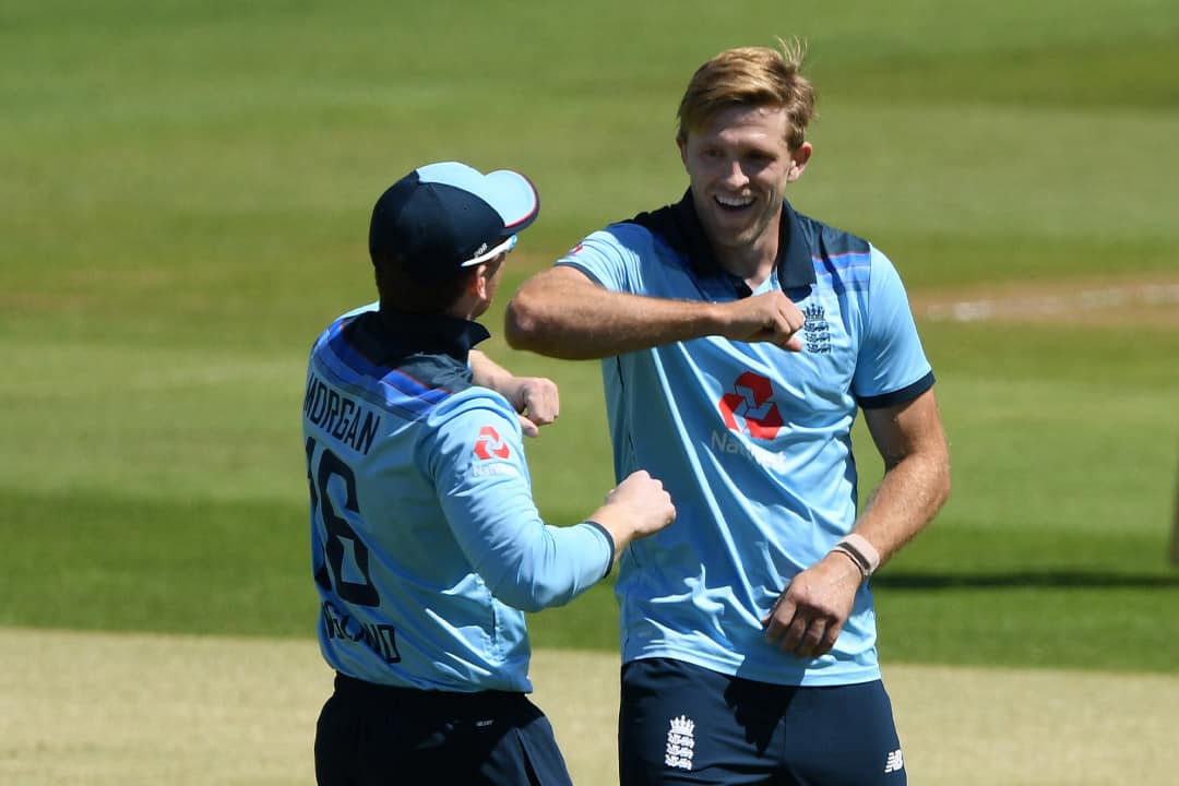 David willey fiery opening spell eng vs ire one day
