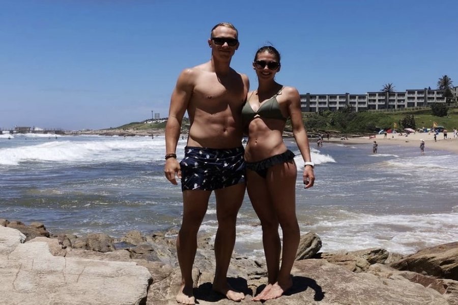 wife of Rassie van der Dussen