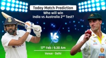 IND vs AUS Today Match Prediction for India vs Australia 2nd Test – Who Will Win second test between India and Australia