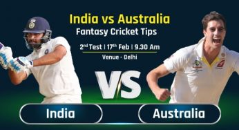 IND vs AUS Dream11 Prediction, Playing 11, Top Picks, Fantasy Cricket Tips for 2nd Test India vs Australia Dream11 Team for Today’s Match