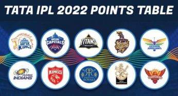 Tata IPL points table: Check out the IPL points table for the 2022 season