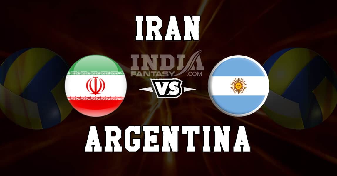 IRA vs ARG Dream11 Match Prediction| Men’s Volleyball World Cup 2019|News, Fantasy Team.
