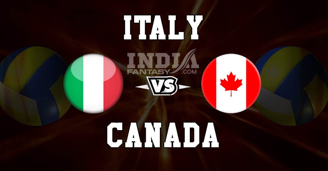 ITA vs CAN Dream11 Match Prediction| Men’s Volleyball World Cup 2019| News, Fantasy Team.