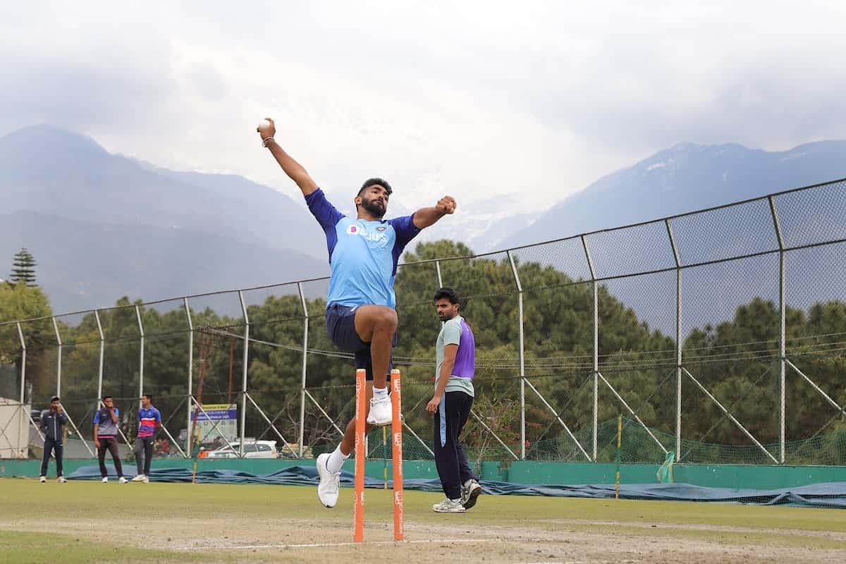 Indian fast bowler Jasprit Bumrah. Image @Twitter