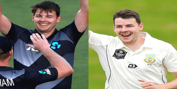 New Zealand cricketer Jacob Duffy