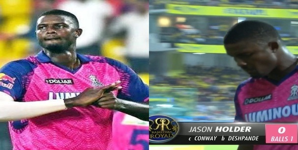 Why is Jason Holder not playing KKR vs RR IPL 2023 match?
