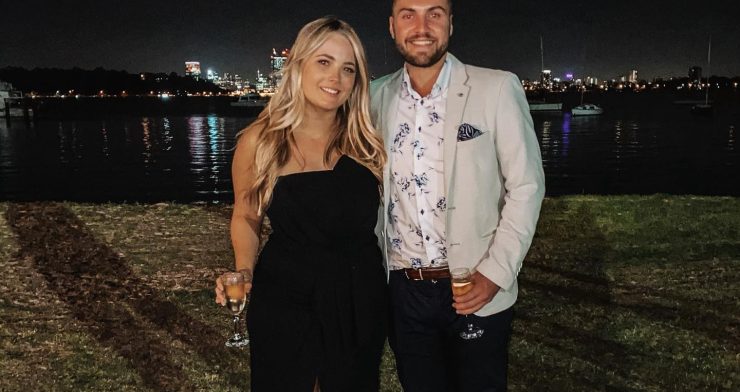 Josh Inglis wife Megan Kincart