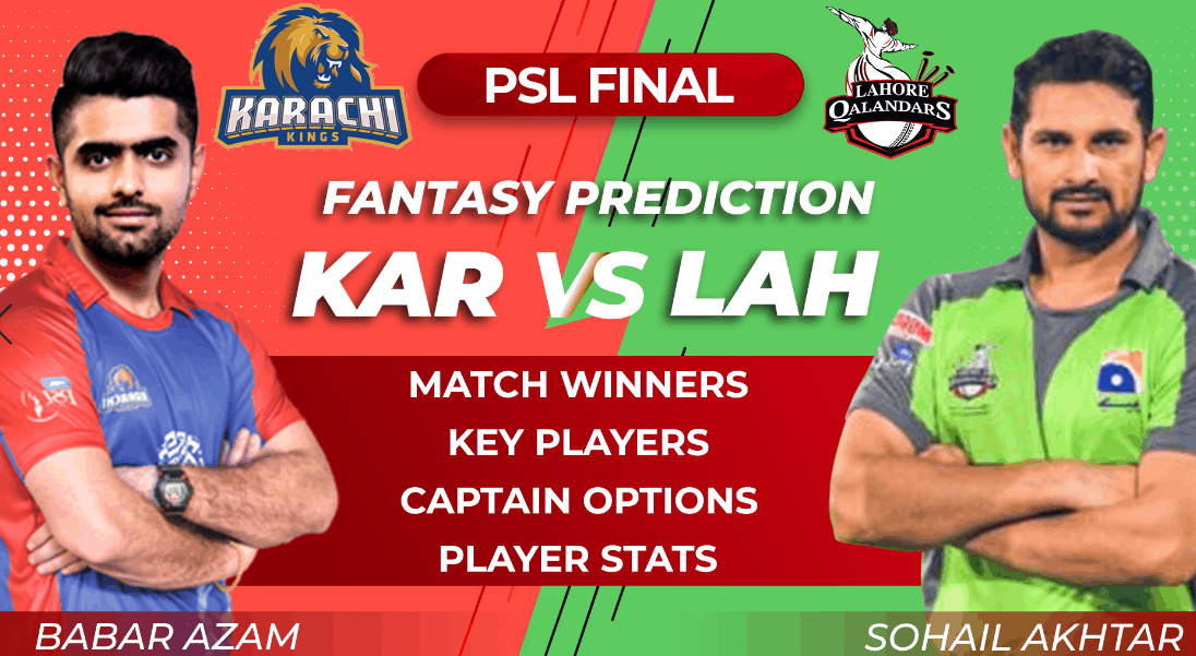 VIDEO: KAR vs LAH Dream11 PSL 2020 Prediction Tips Captain Options Player Stats