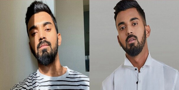 KL Rahul Beard Look