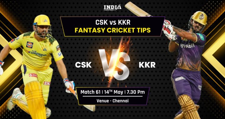 CSK vs KKR Dream11 Prediction Match 61 of IPL 2023