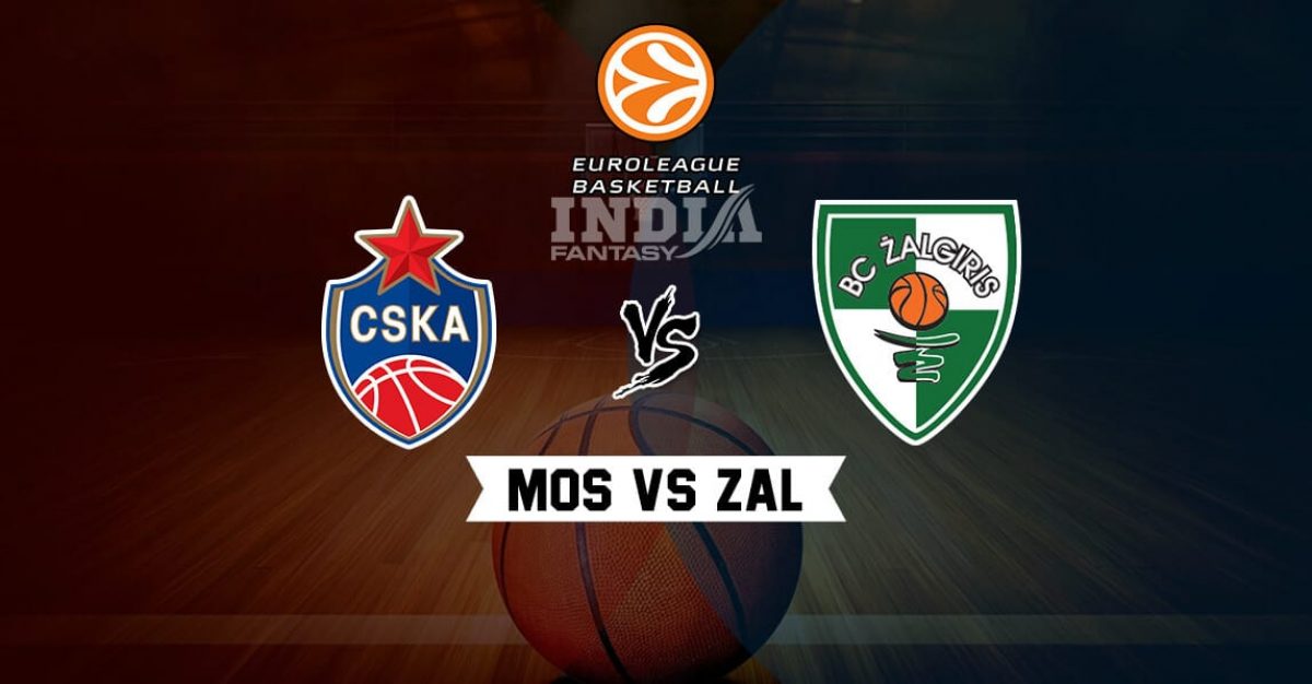 Mos Vs Zal Dream11 Match Cska Moscow Vs Zalgiris Kaunas