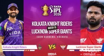 KKR vs LSG Today's Match Prediction
