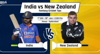 IND vs NZ Dream11 Prediction, Playing 11, Top Picks, Fantasy Cricket Tips for 1st ODI India vs New Zealand Dream11 Team for Today’s Match