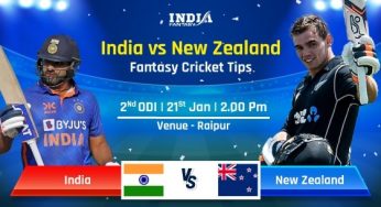 IND vs NZ Dream11 Prediction, Playing 11, Top Picks, Fantasy Cricket Tips for 2nd ODI India vs New Zealand Dream11 Team for Today’s Match