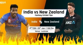 IND vs NZ Dream11 Prediction, Playing 11, Top Picks, Fantasy Cricket Tips for 2nd T20I India vs New Zealand Dream11 Team for Today’s Match