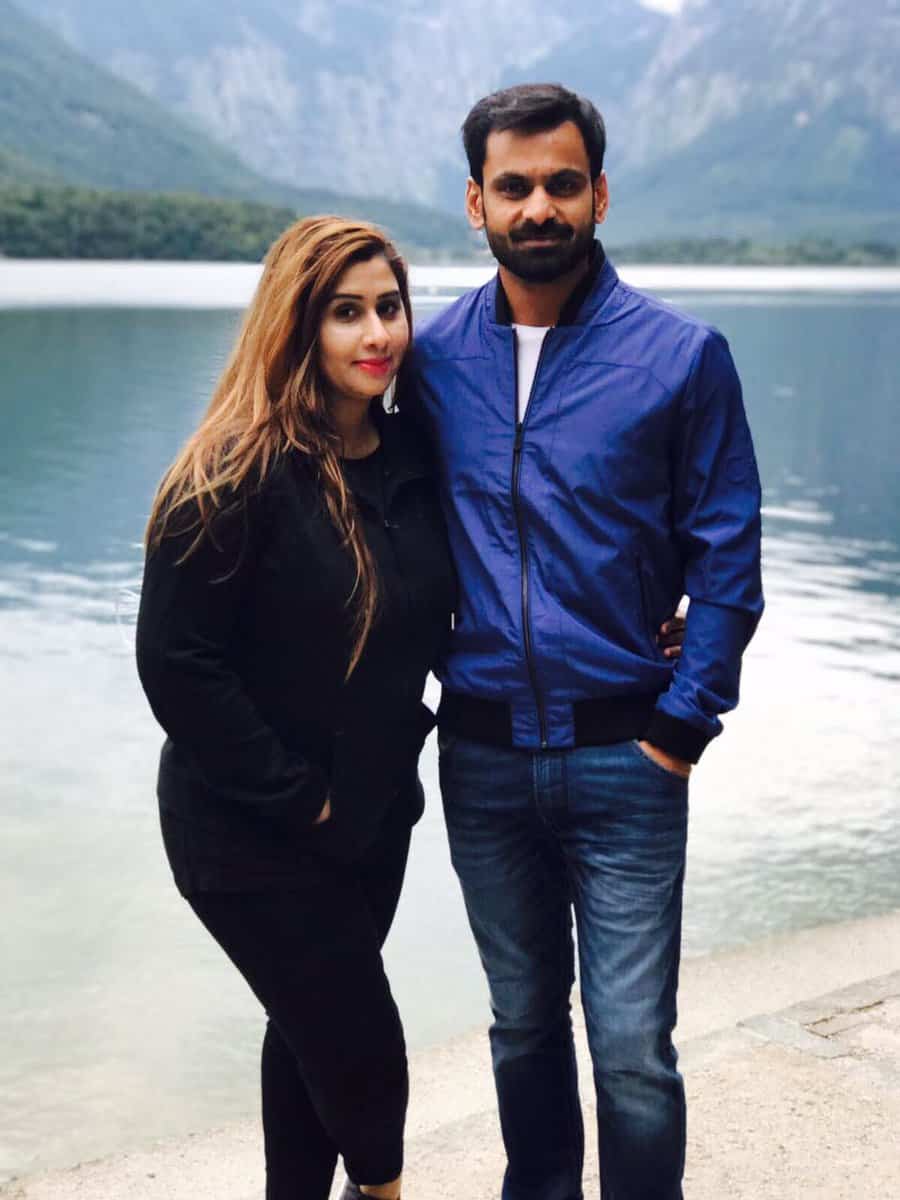 Mohammad Hafeez wife