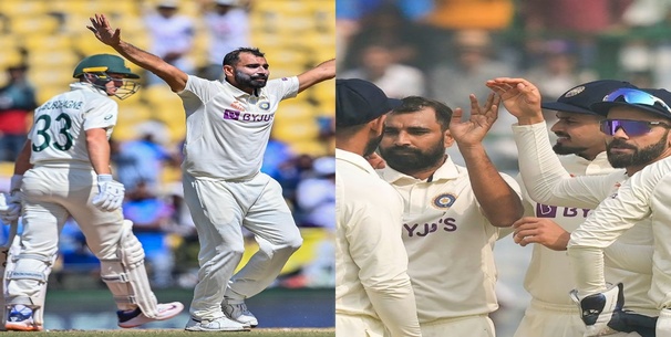 Mohammed Shami IND vs AUS 2023