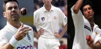 Most wickets by fast bowler in international cricket [Men’s]