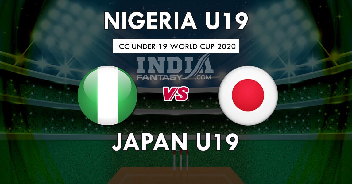 NIG-U19 VS JPN-U19 Dream11